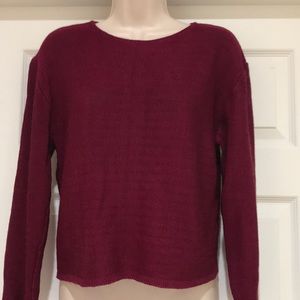 NWOT Pow Wow Silky Sweater Size S